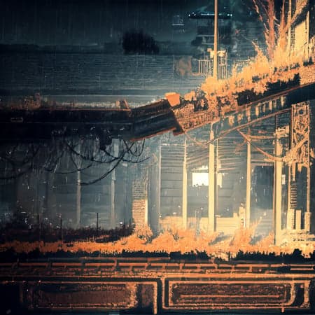 Rain World Scenery LoRA - Image 1