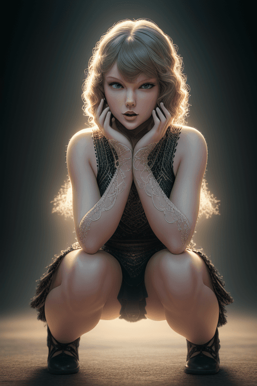 AI generated: photorealistic, ultra highly intricate detailed, professional photo, Taylor Swift , (full-body), (Cr...