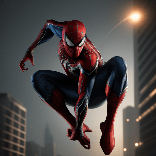 AI generated: ultra realistic spiderman, cinematic 4k, hyper realistic, extreme details, cinematic