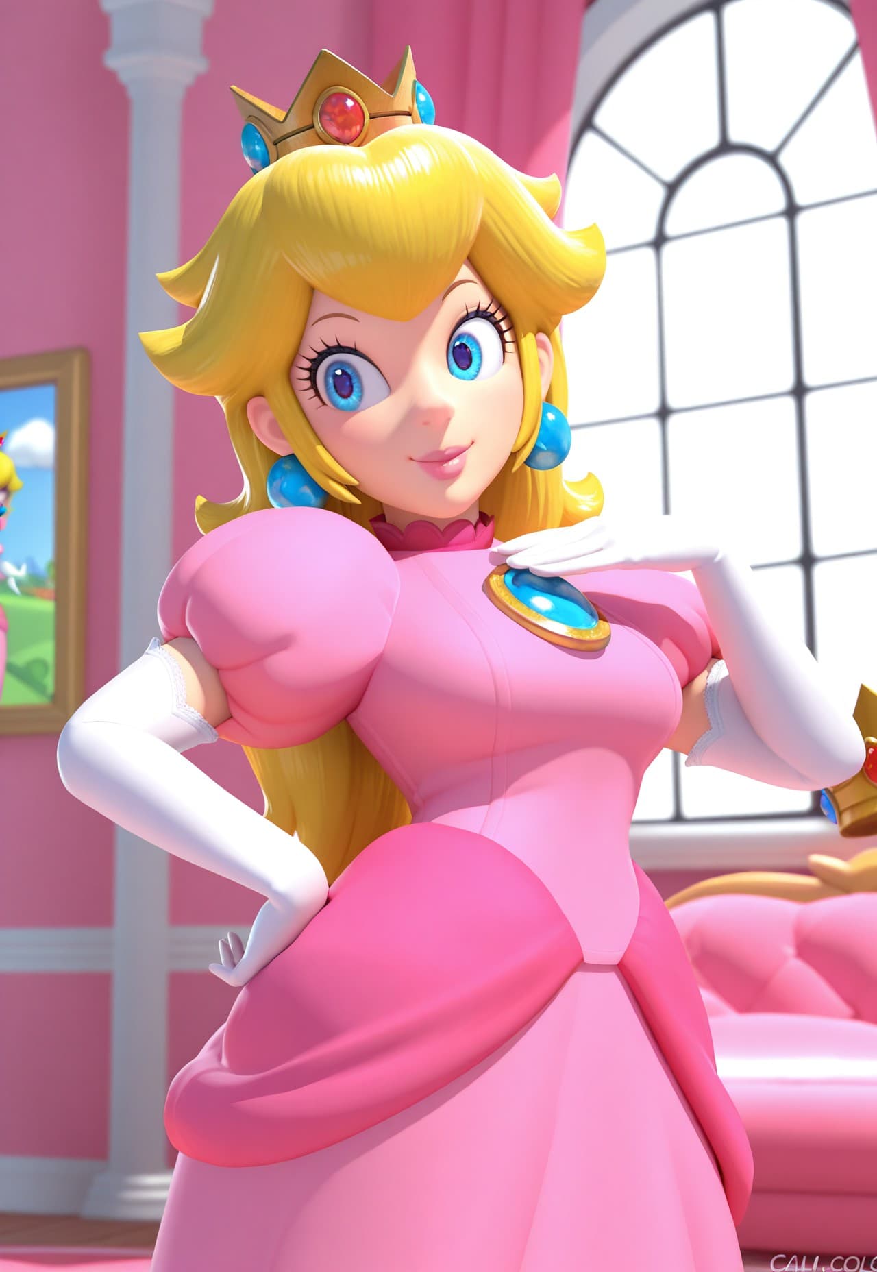 Mario Render Style [Illustrious]