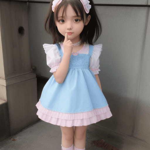 AI generated: Loli girl 