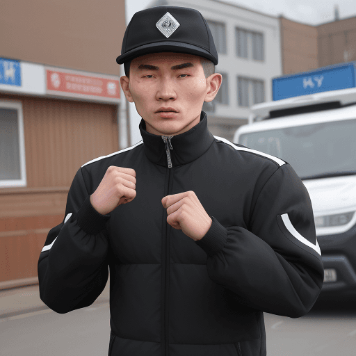 AI generated: kyrgyz roadman drill boys
