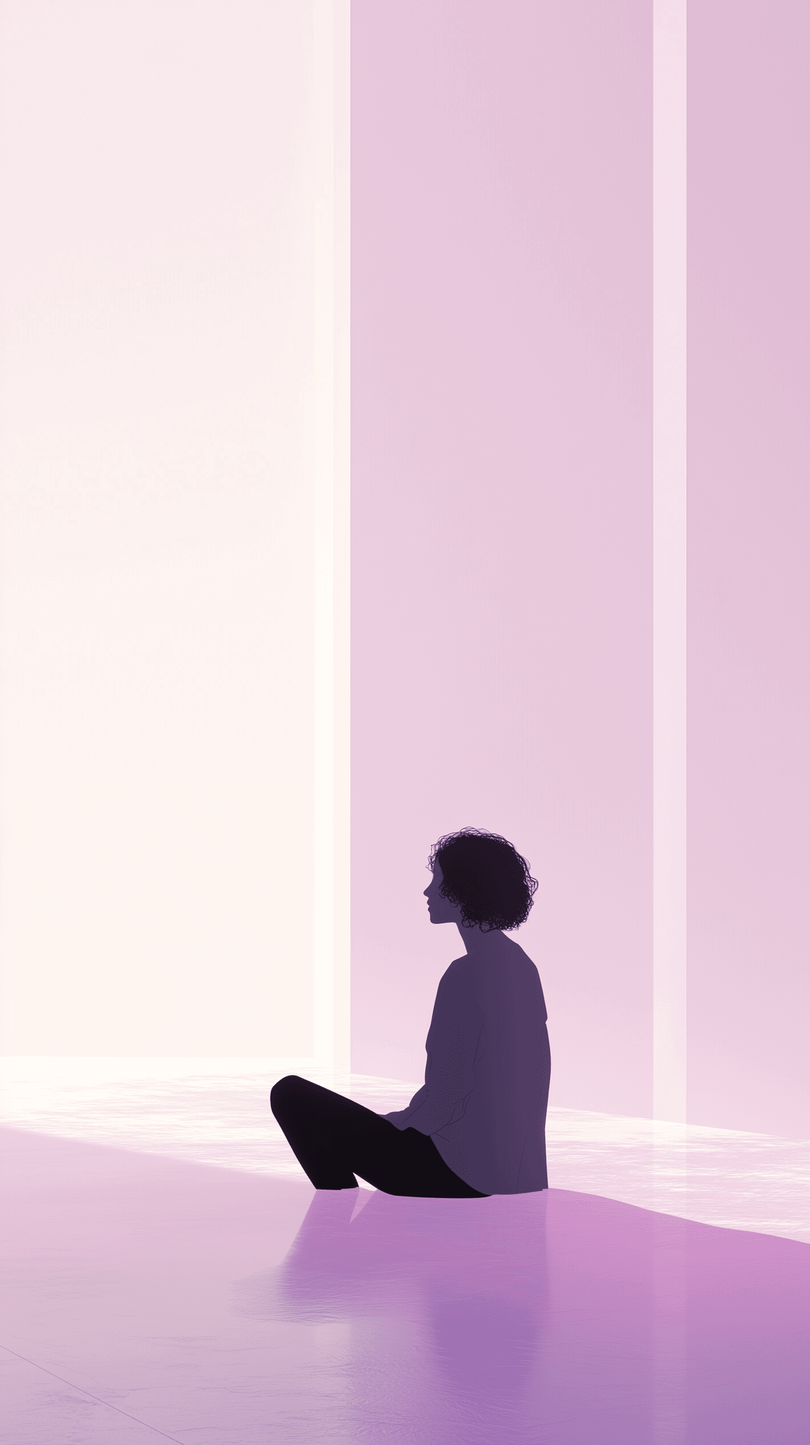 AI generated: digital illustration, contemporary, minimalist,wide, one subject, centered, wide angle, head-on, low...