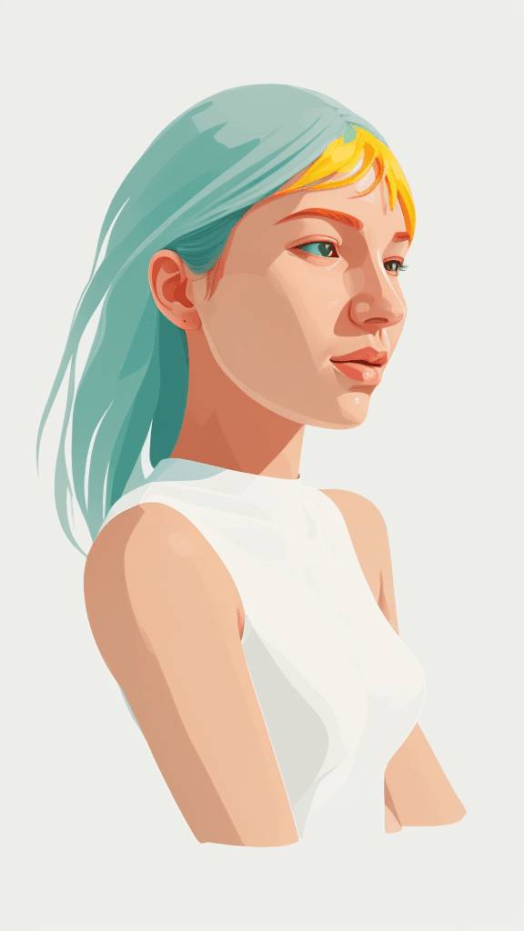 AI generated: (best quality,ultra-detailed,realistic:1.2) technology, clean lines, minimalist artwork, vibrant col...