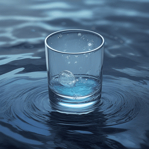 AI generated: memory of water