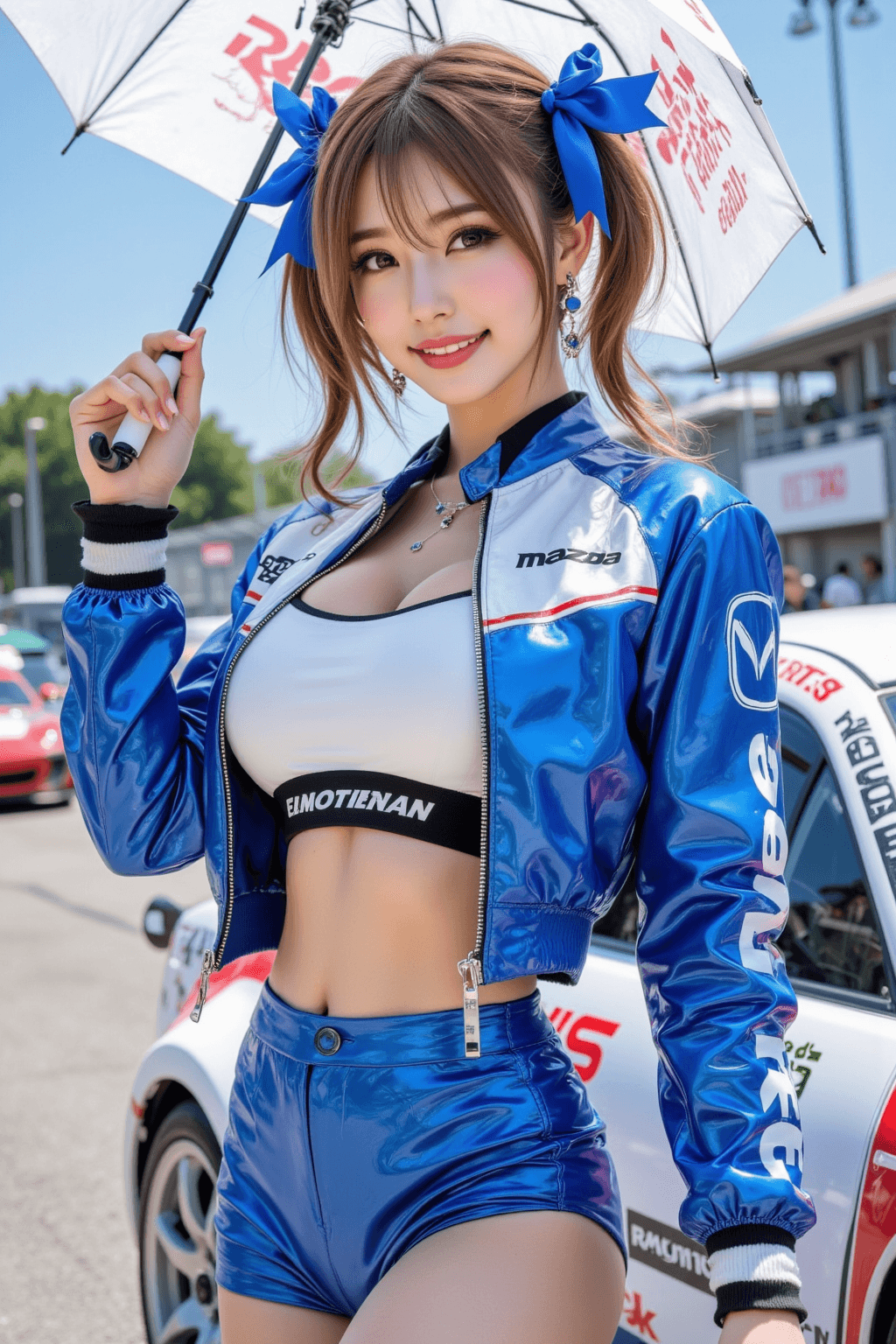 AI generated: Create an ultra-detailed, vibrant, and photorealistic portrait of a stunningly beautiful young East ...