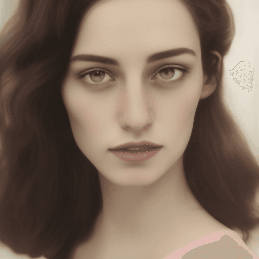AI generated: Annie Leibovitz portrait, 25-year-old woman, uncanny resemblance to Mona Lisa, 2024 setting, enigmat...