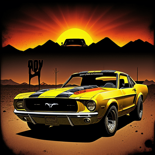 AI generated: A retro Horror Comic style poster, of a post apocalyptic universe, in a prehistoric theme setting, i...
