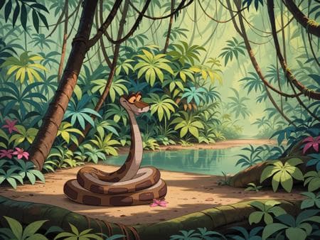 Kaa - The Jungle Book