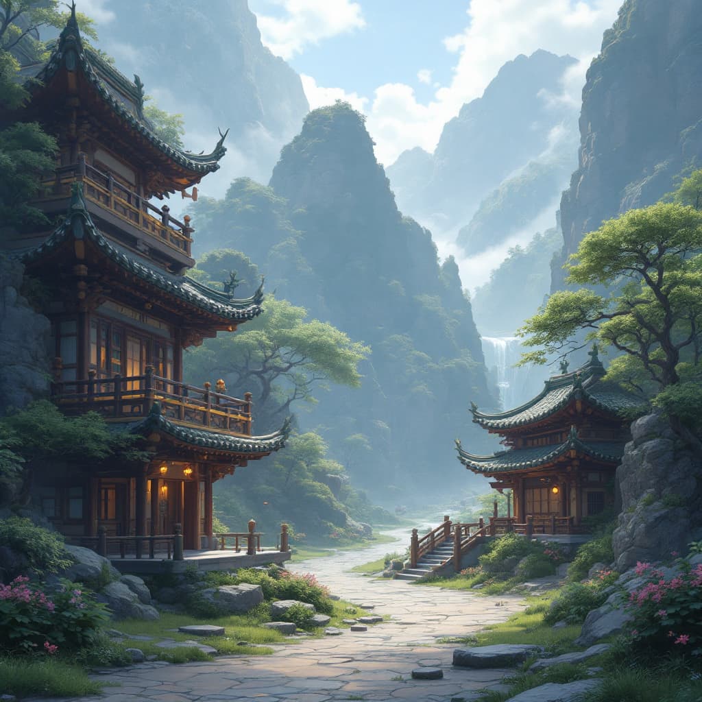 AI generated: 琉璃藝術品，在室外，現實場景