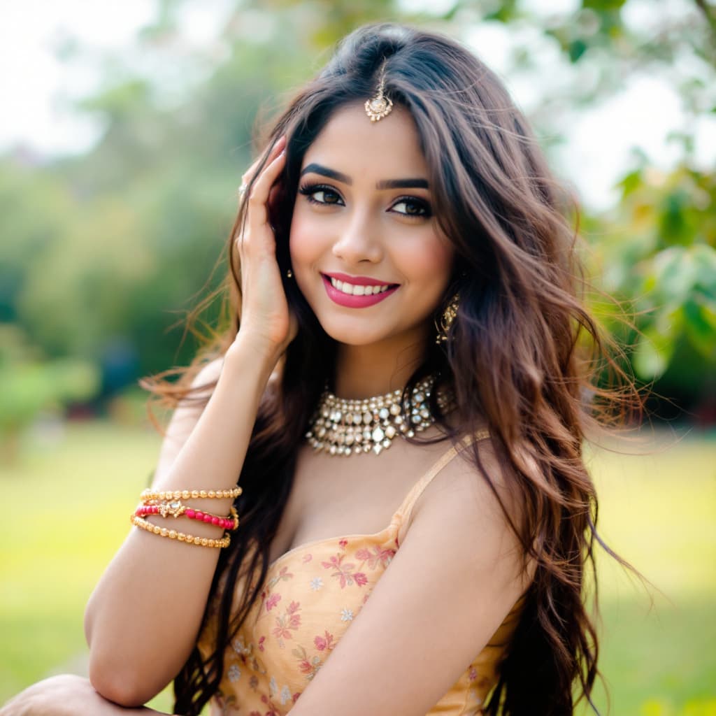 AI generated: indian beutiful girl
