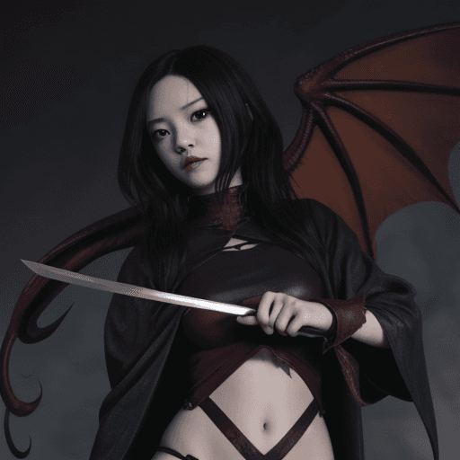 AI generated: demon slayer
