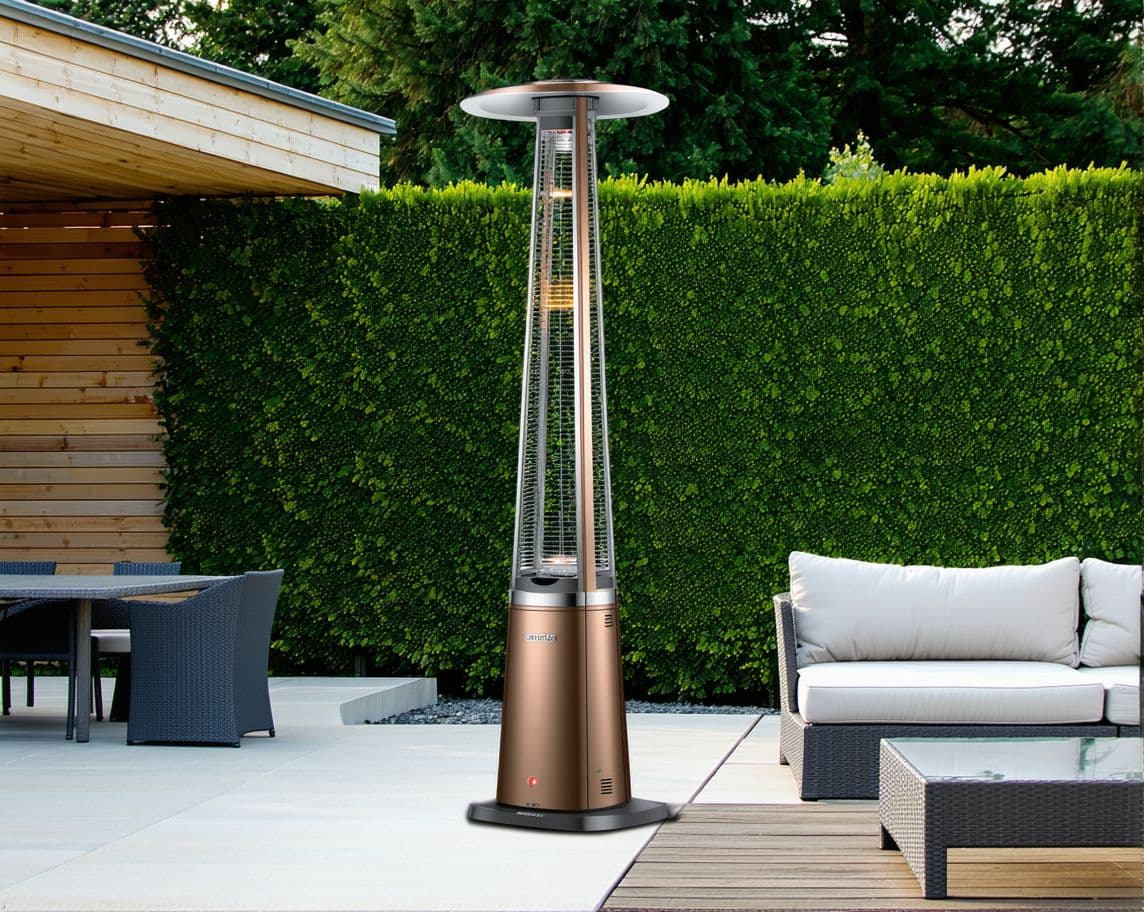 AI generated: Bromic patio heater Huge girl butt