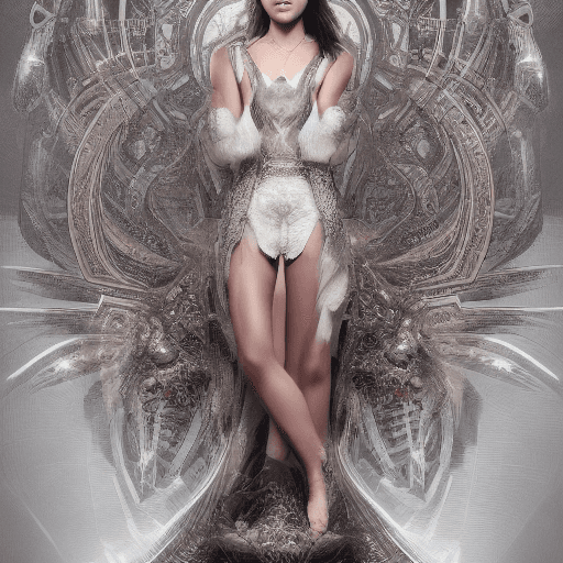 AI generated: Image of Chloe Bennet, elegent, nice, beautiful, female, full front view, intricate artwork . octane...