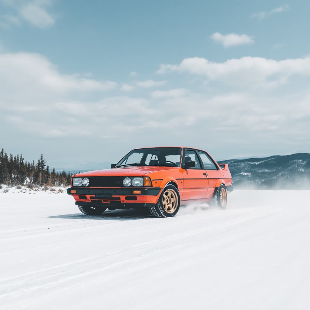 AI generated: void pursuit
old JDM car