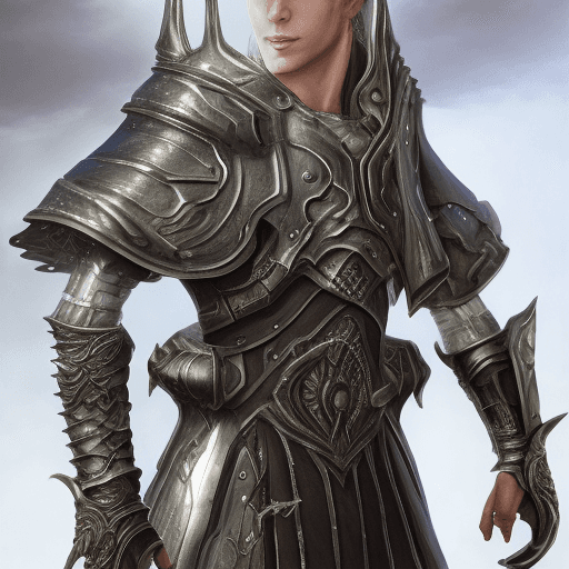 AI generated: glass armor fantasy , extremly realistic