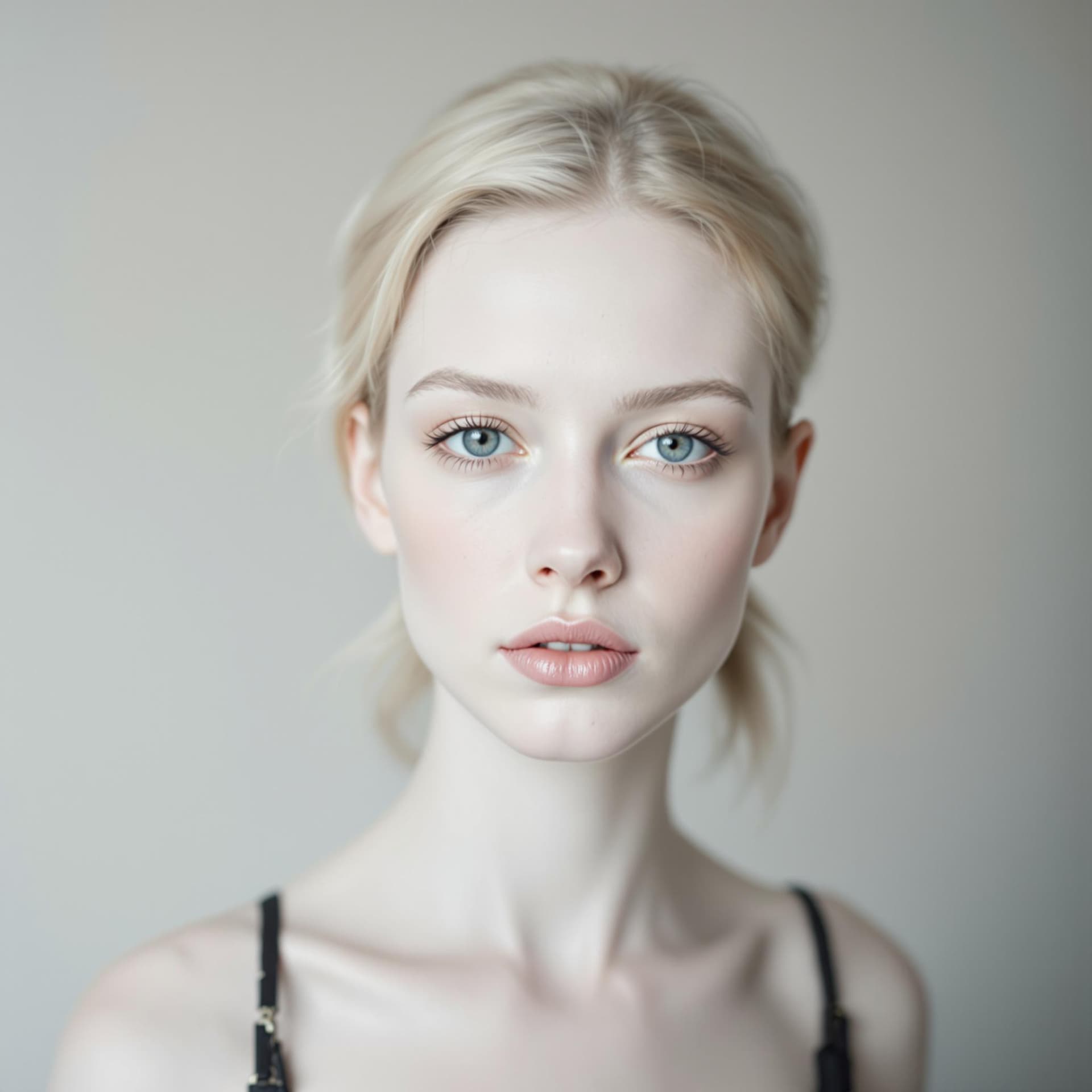 AI generated: white skin blonde with skinny hot face