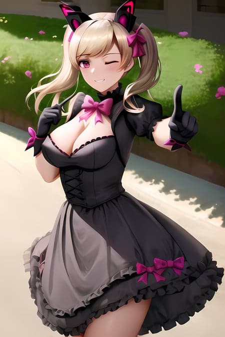 Corneo's Black Cat D.va Embedding