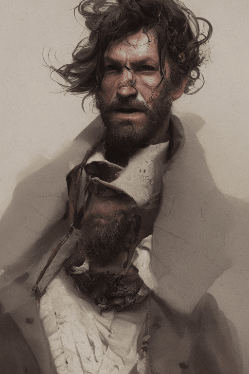 AI generated: perfect portrait, portrait:1, photo:1, portrait of a rugged 19th century man with mutton chops in a ...