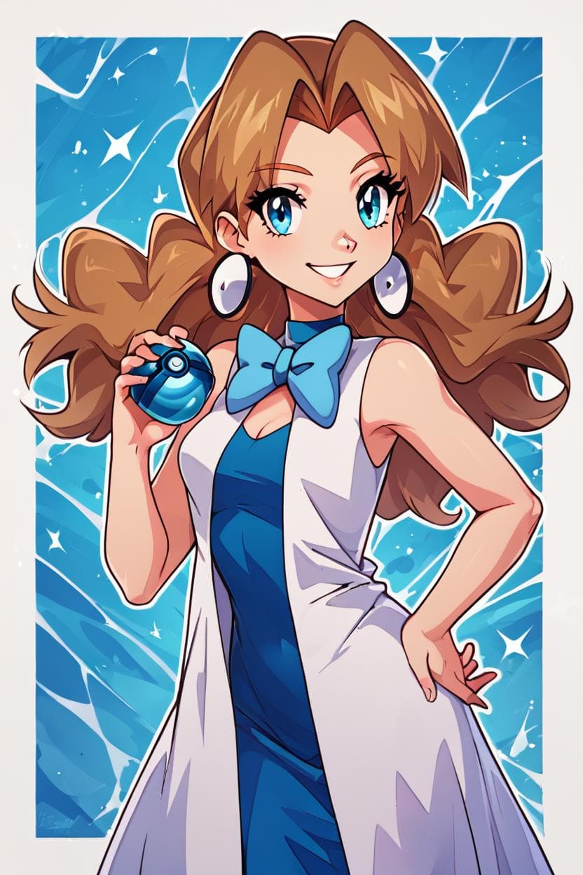 Molly Hale: Empress of the Crystal Tower |  ミー・スノードン (Spell of the Unown: Entei) [Illustrious & Pony]