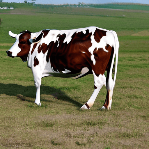 AI generated: cow
