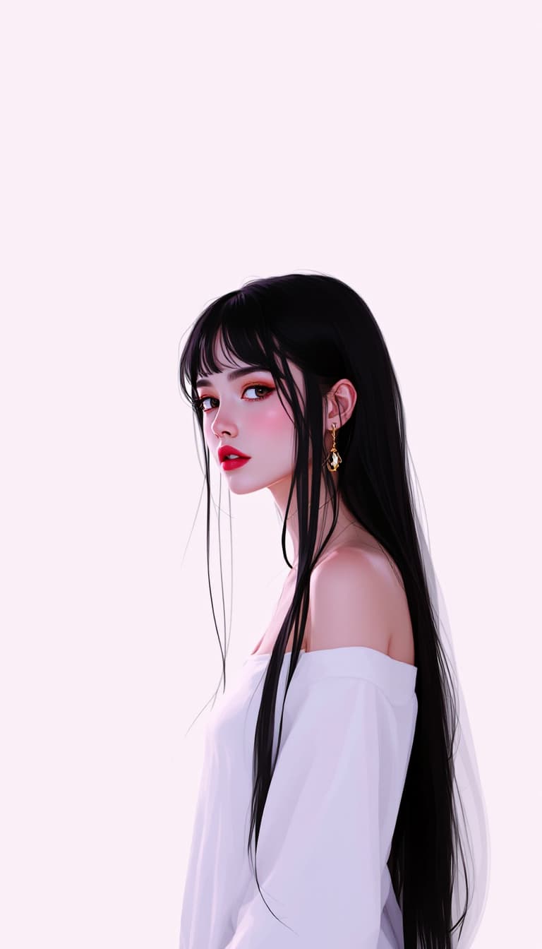 AI generated: a woman, hyper-realistic pop, traditional animation --chaos 75 --ar 1:2 --style raw --profile rsy6uq...