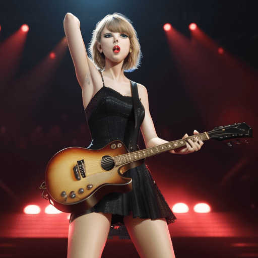 AI generated: picture of Taylor Swift
