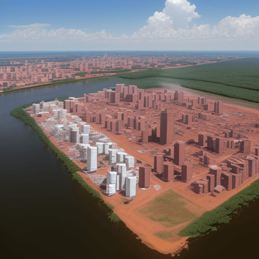 AI generated: High resolution cover image for a special report on Paraguay, its economy and main sectors of activi...