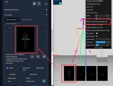 Online 3D Openpose Editor [在线3D版openpose编辑器]
