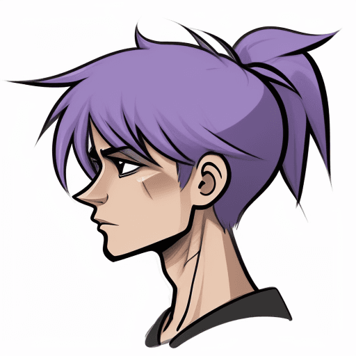 AI generated: la palabra "SANHU"estilo cartoon sketch, logo, perfil
