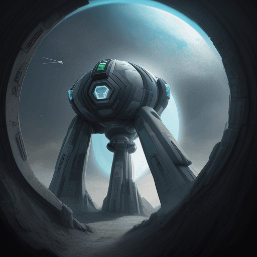 AI generated: sci fi mesto stara lubovna


