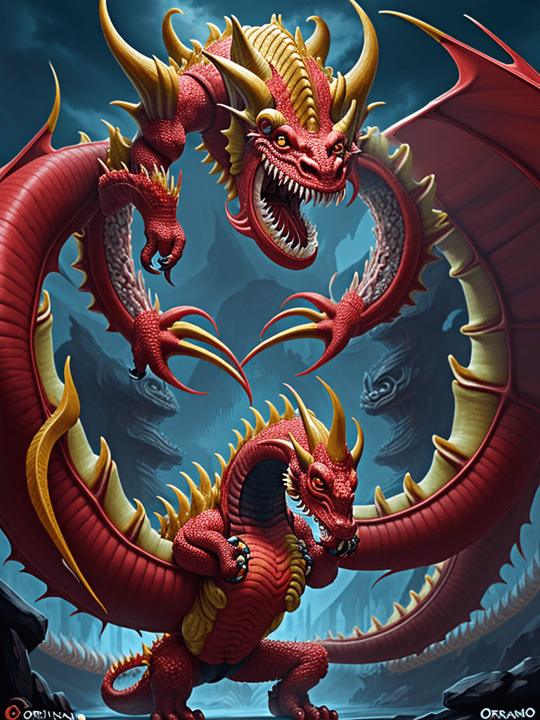 AI generated: oroboros
