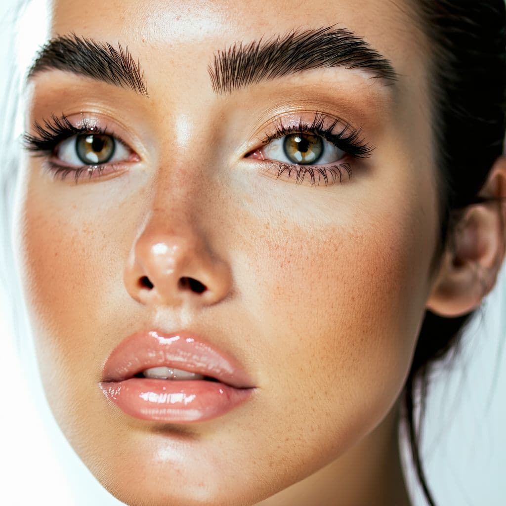AI generated: close-up of a stunning fashion model, ultra-realisticclose-up of a stunning fashion model, ultra-rea...