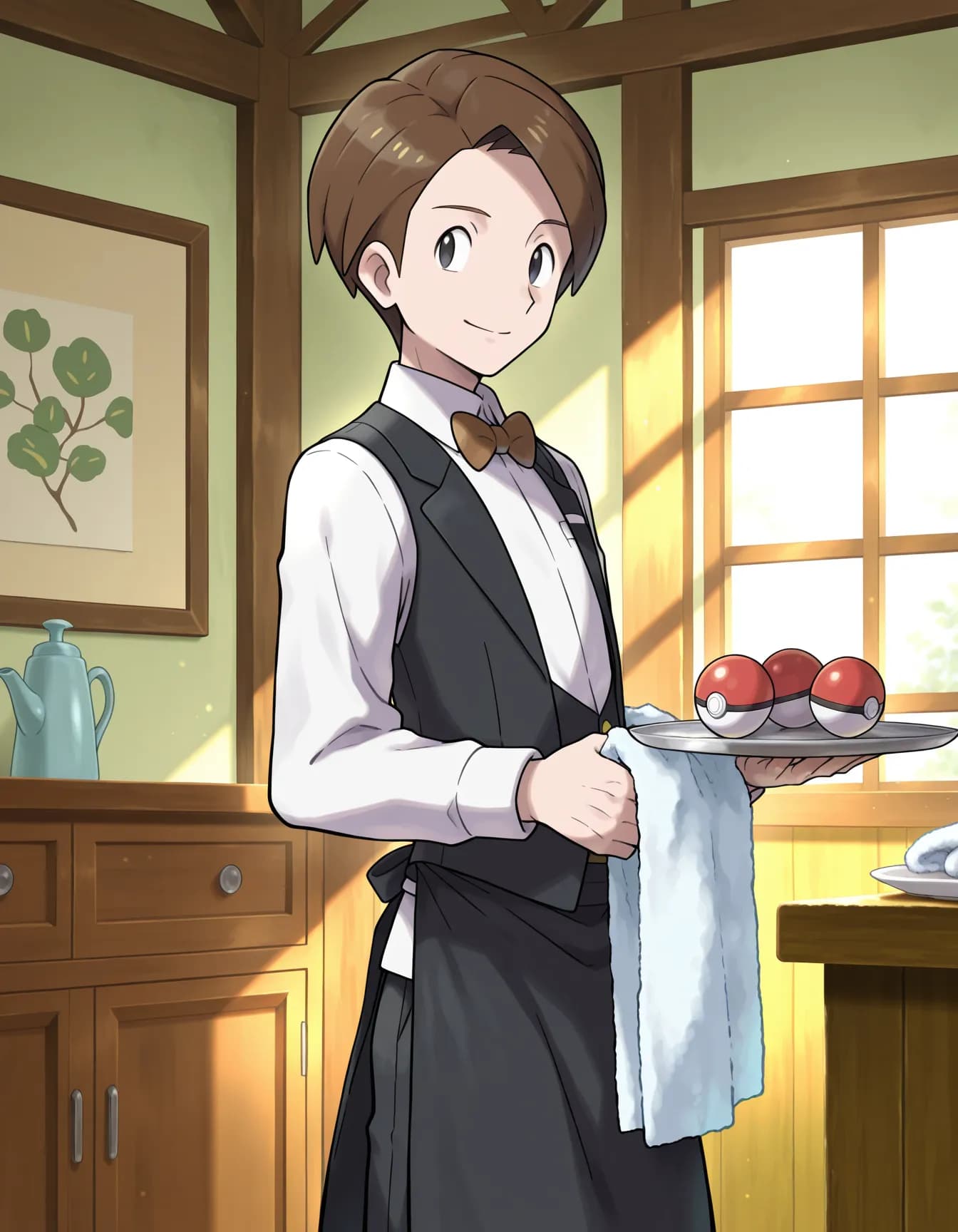 ウエートレス & ウエーター Waitress & Waiter/Pokemon BW ポケットモンスターブラック ホワイト - Illustrious