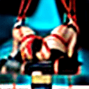 AI generated: 1girl, bdsm, bondage, bound, bound_ankles, bound_arms, bound_legs, bound_wrists, box_tie, breast_bon...