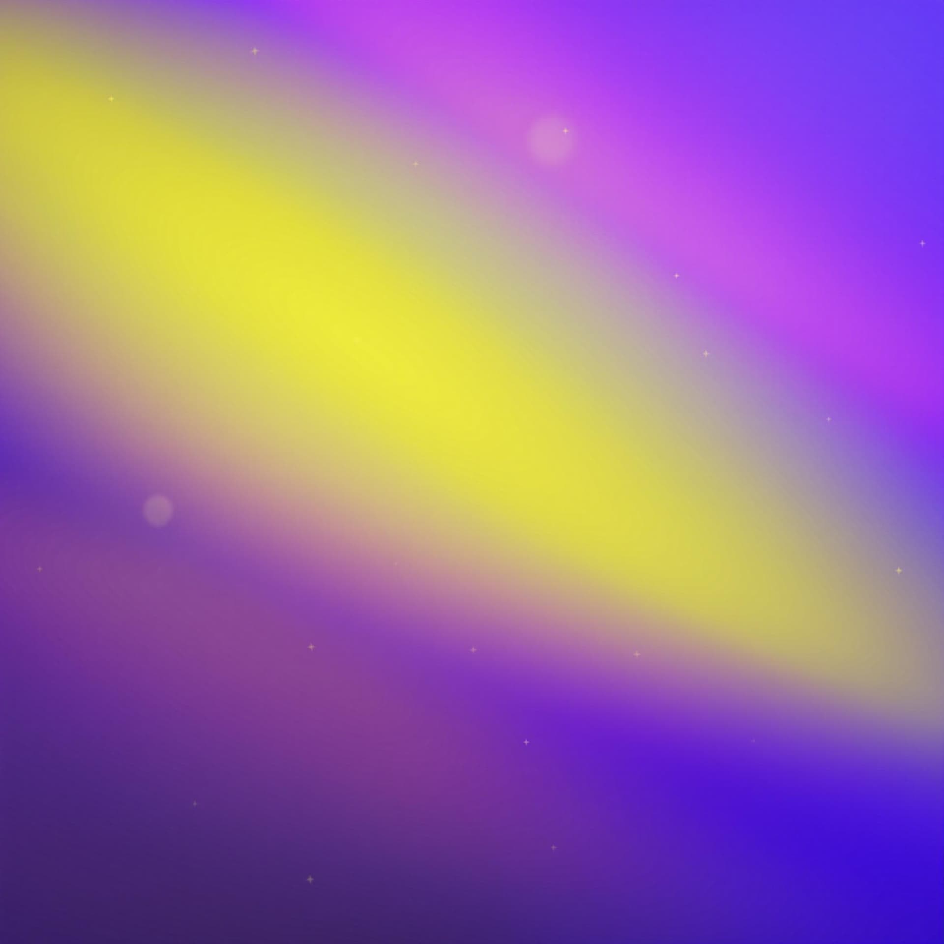 AI generated: smooth yellow-green background for the banner with small blurred decorations