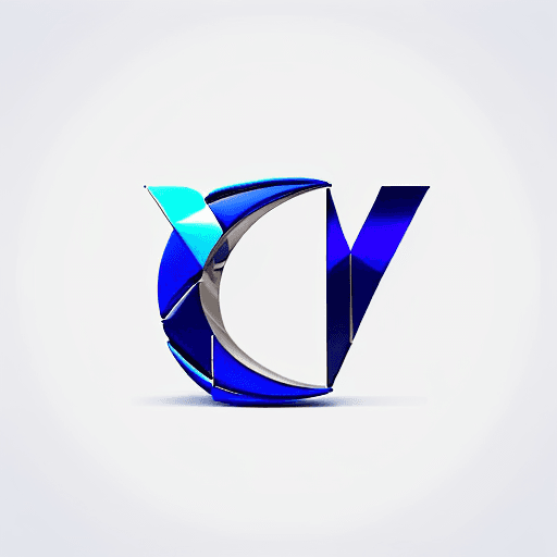 AI generated: Create a logo combining the letters: "R,L,J,P" futuristic , 4k , Minimalist, elegant, visually capti...