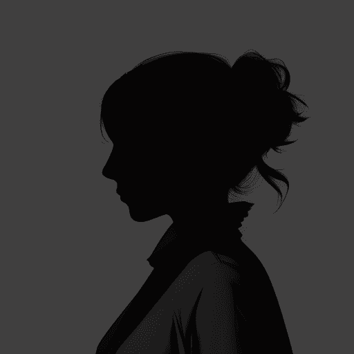 AI generated: diffuse silhouette of a woman, gray color
