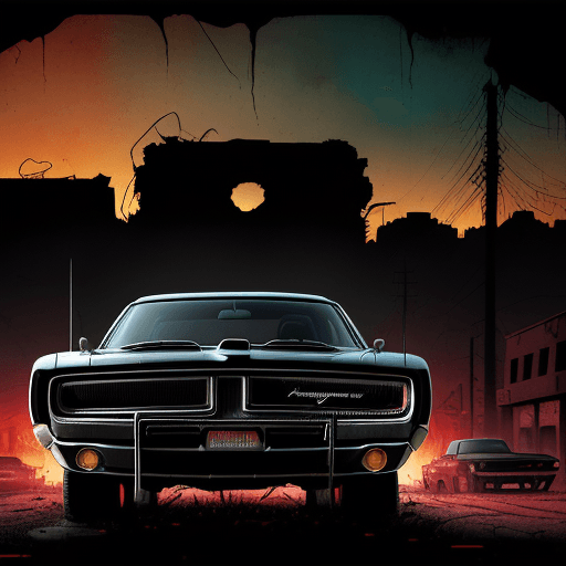 AI generated: A Masterfully drawn (((comic retro Horror poster style))) for a (retrospective world) featuring a sl...