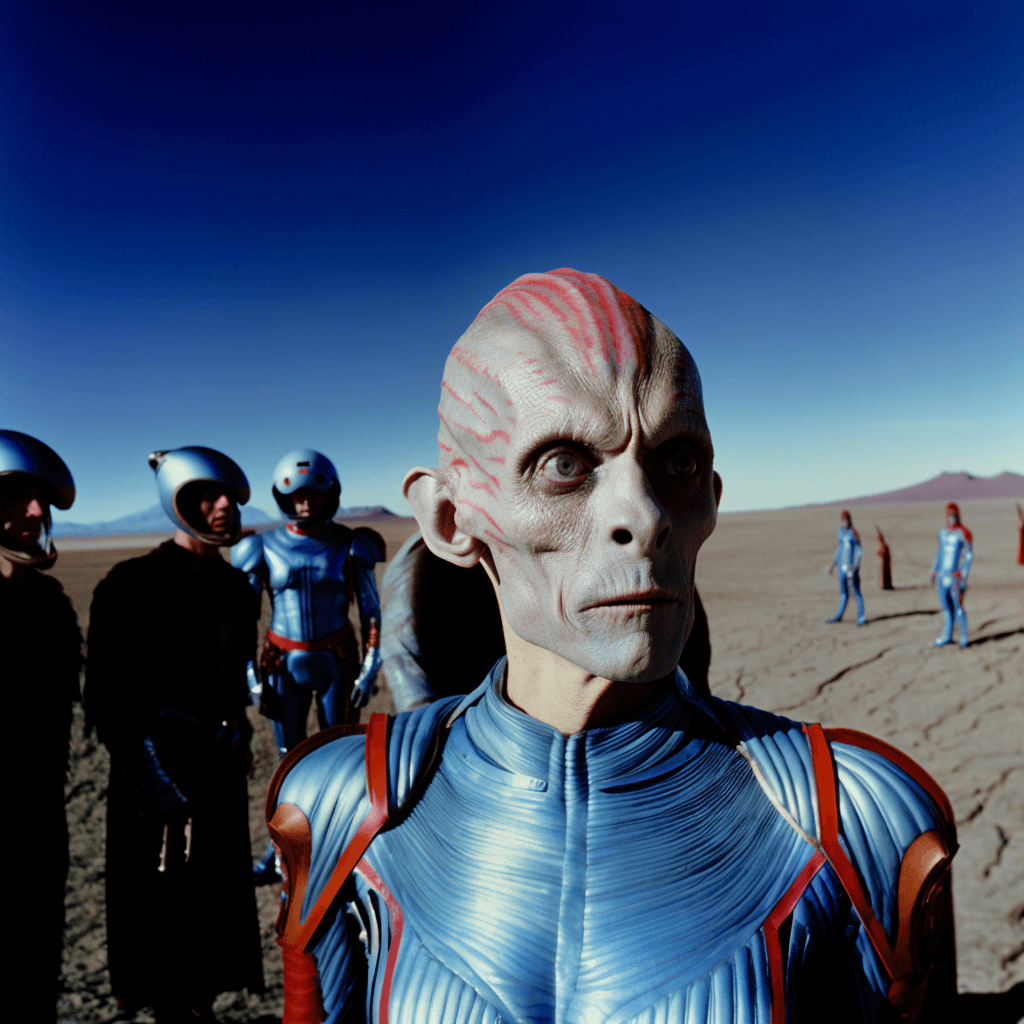 AI generated: fantastic planet, sci fi --c 100