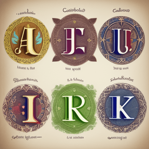 AI generated: Diseñar un texto multicolores, del nombre Carlos, con letras mayusculas