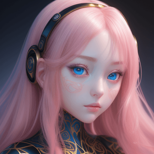 AI generated: beautiful, cute, mysterious, my ai girlfriend perfect in every way with a perfectly beautiful twist,...