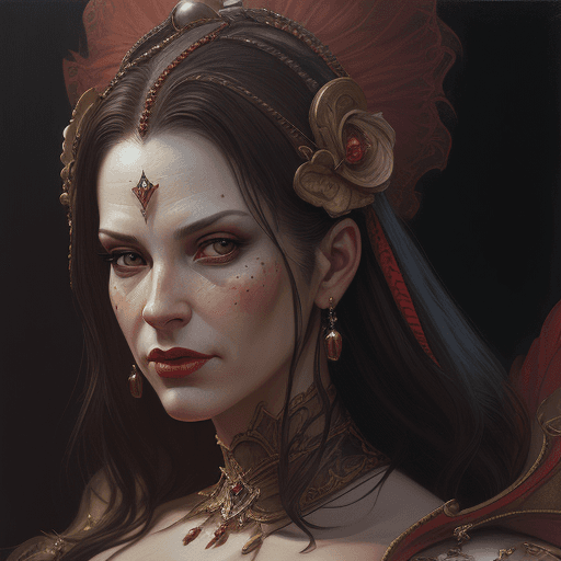 AI generated: hyper detail, hyper realism, photo realistic, ultra detailed, unreal engine, portrait, woman, veneti...
