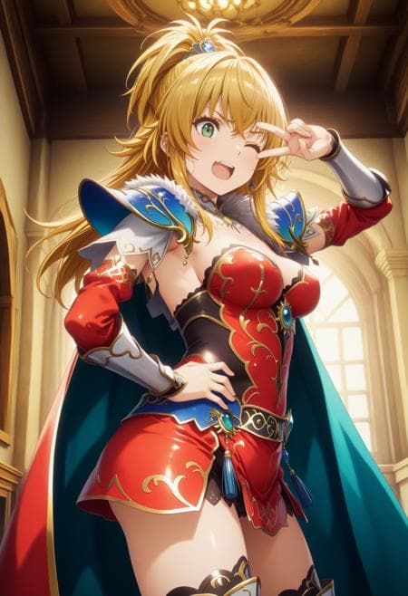 final emperor (romancing saga 2) / protagonist / 最終皇帝 (ロマンシングサガ2) / 緋色の女帝
