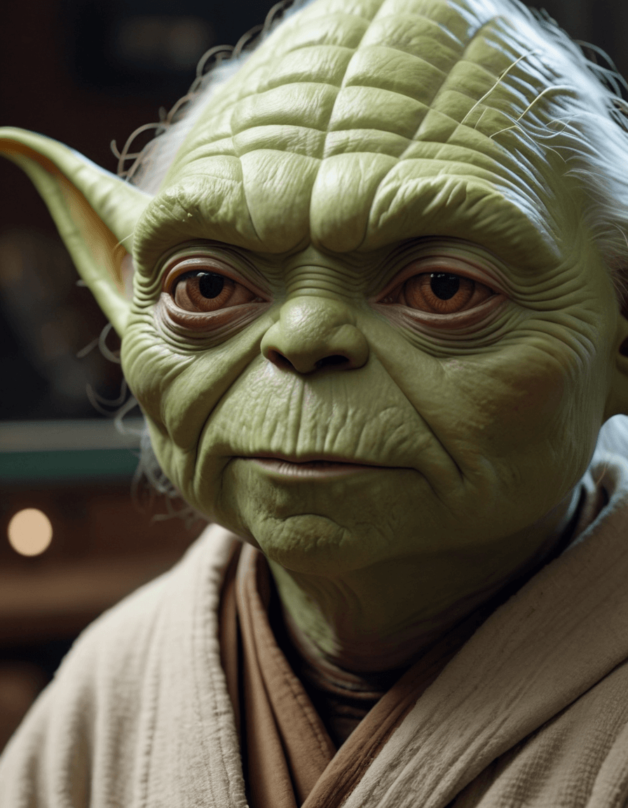 AI generated: master yoda hyper realistic