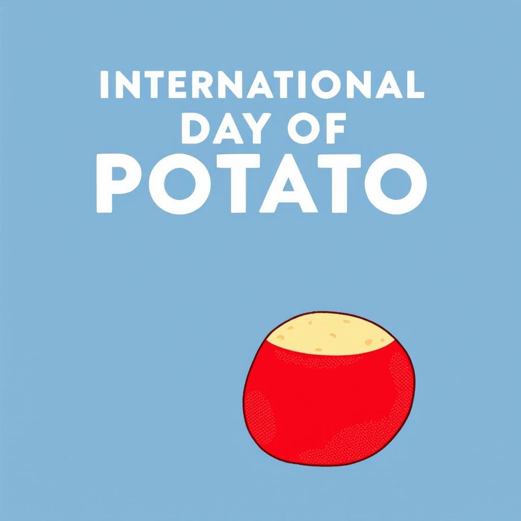 AI generated: "International Day of Potato"