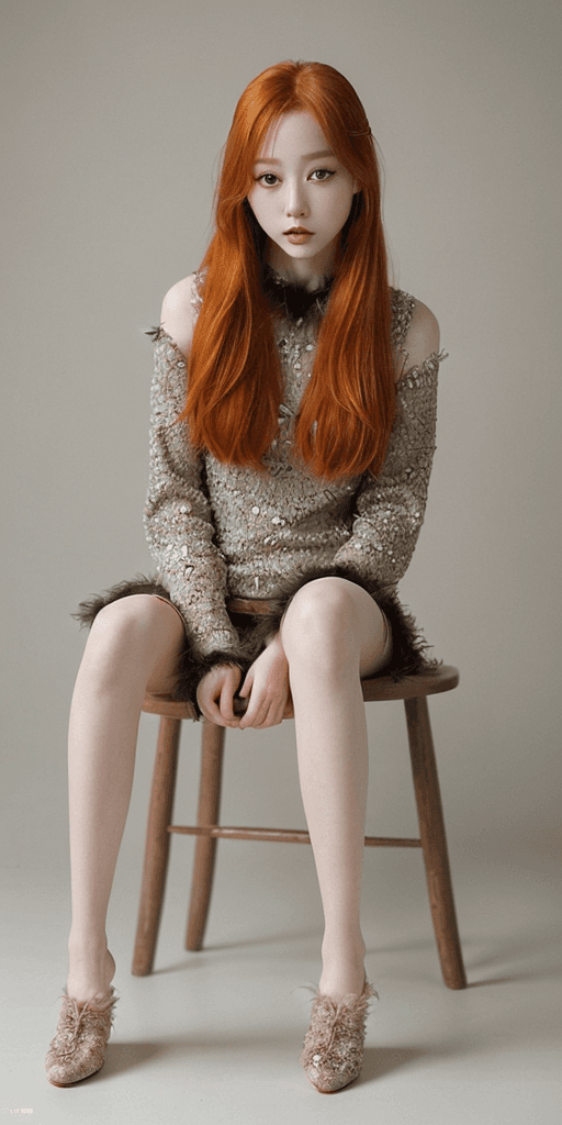 AI generated:  (realistic, photo-realistic:1.37)full body,extremely detailed ginger with beautiful detailed eyes a...
