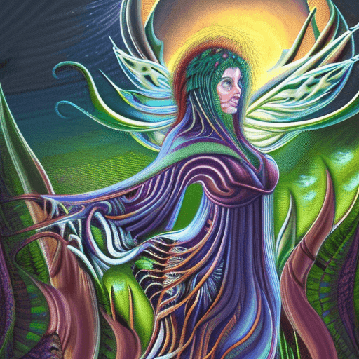 AI generated: The Mother Of All Monsters, concept art, horror, arcane, fantasy art, by Josephine Wall, by Amanda S...