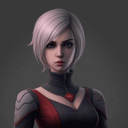 AI generated: its a game character 