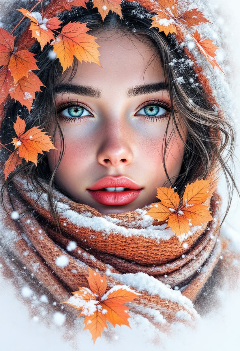 AI generated: Sketch, Beautiful Colored Pencil Line Art, Beautiful Curves, Brush Technique, Artistic, Beautiful, W...